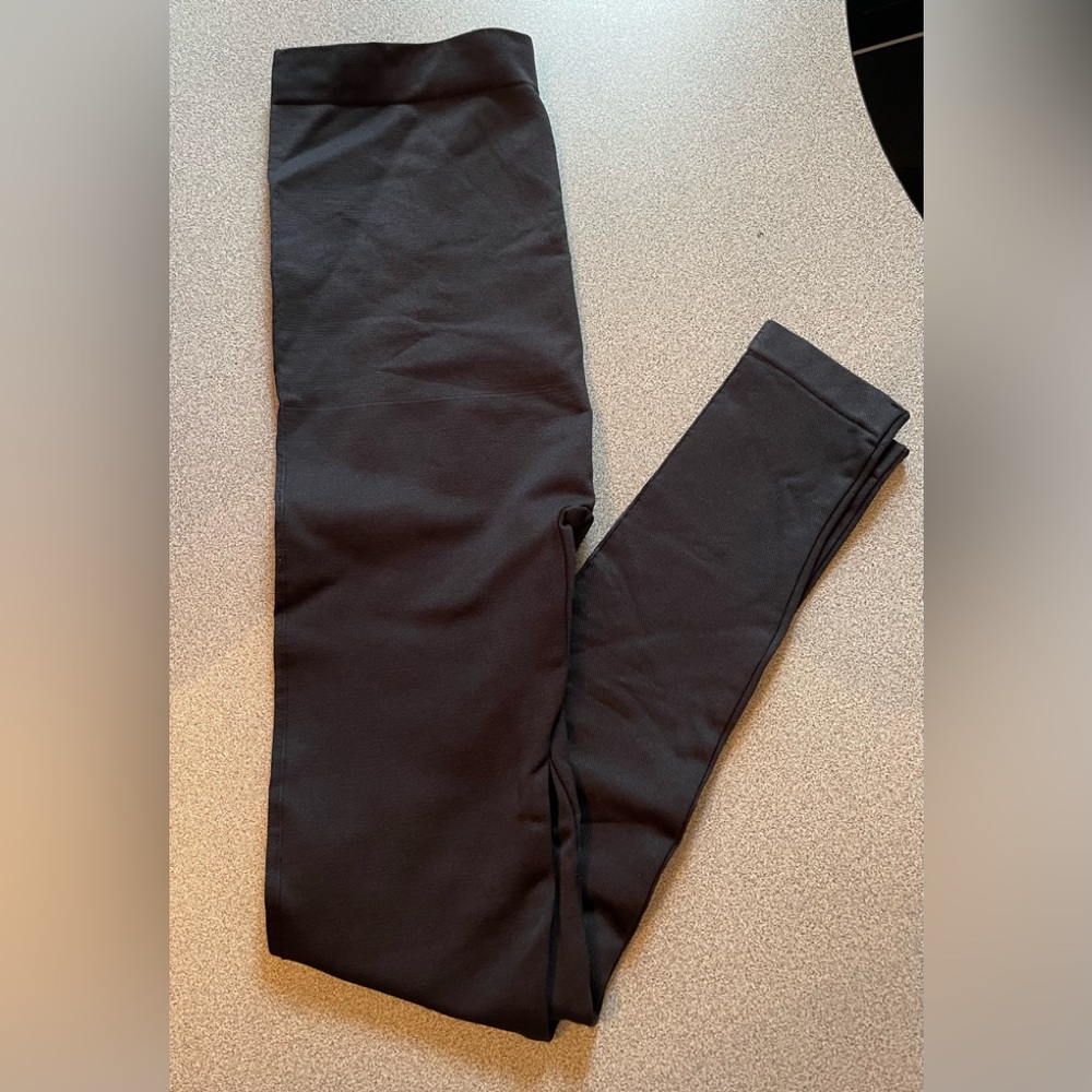 Shapermint Black Compression Leggings Size Medium